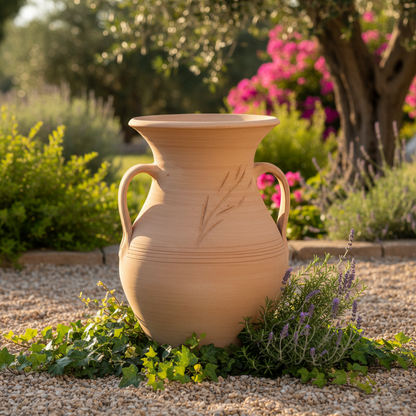 Europe Cretan Terracotta Pot