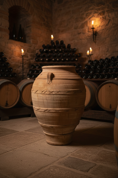 Festos Jar in Wine Cellar