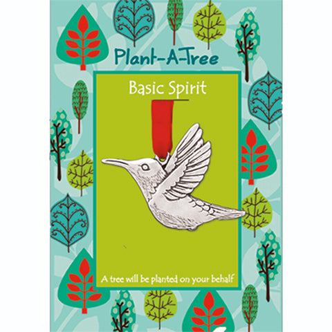 Hummingbird Plant a Tree Ornament