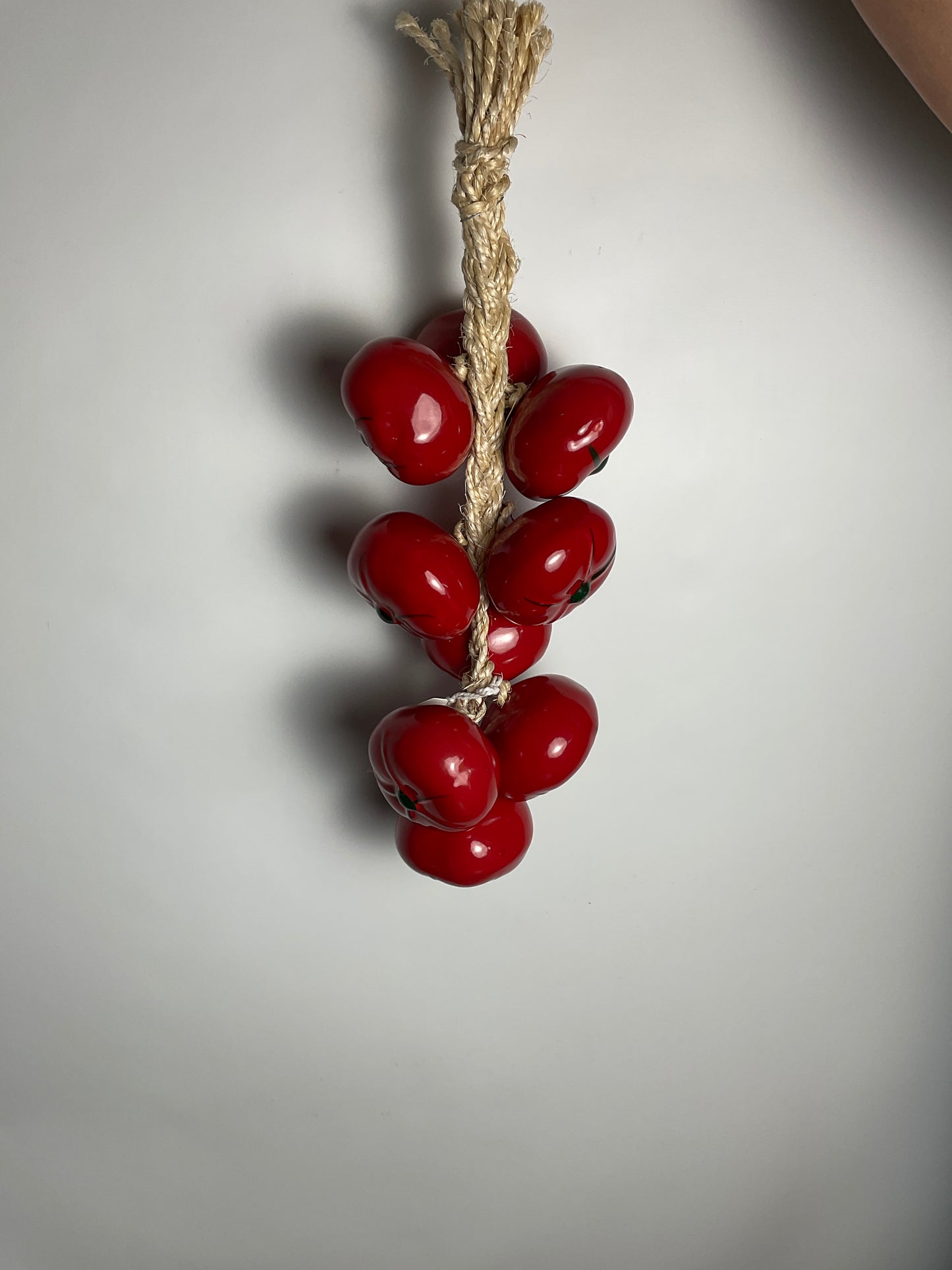 Hanging Ceramic Tomatoes