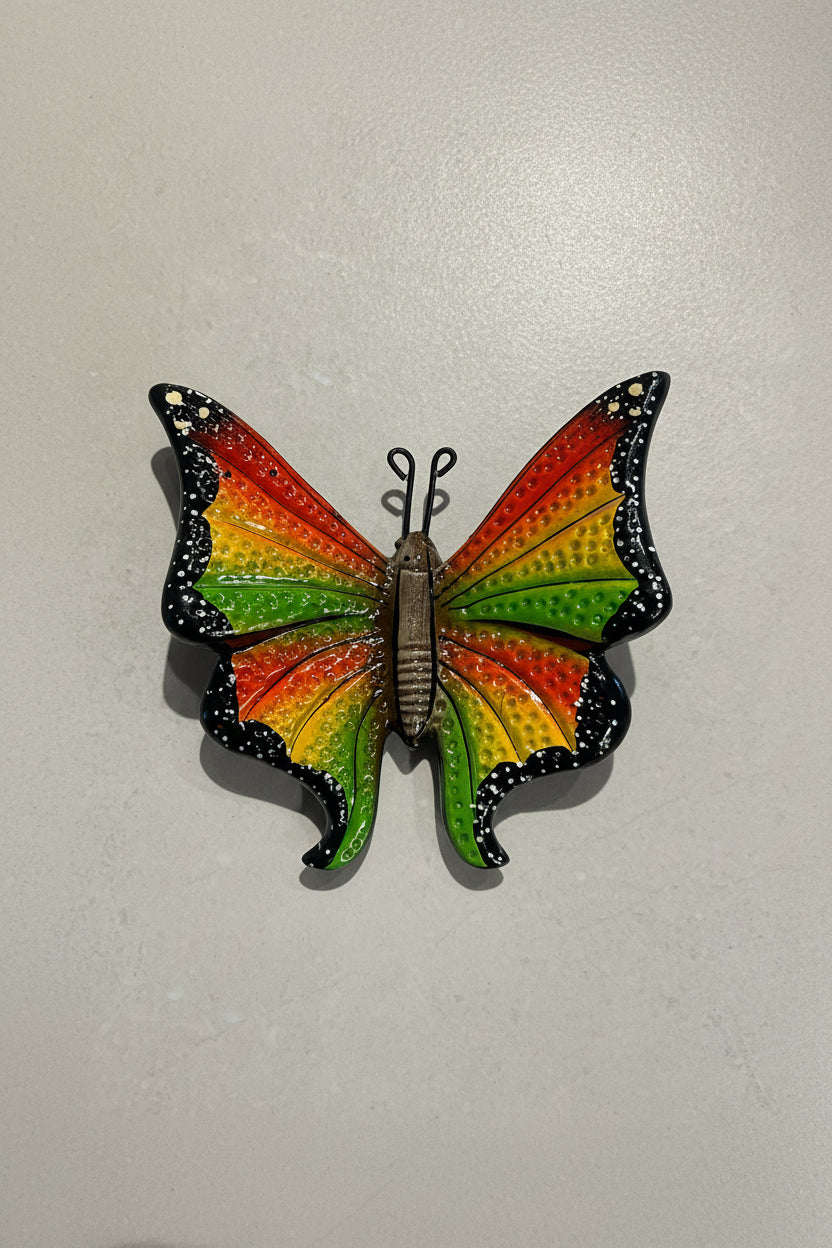Ceramic butterfly made in Mexico