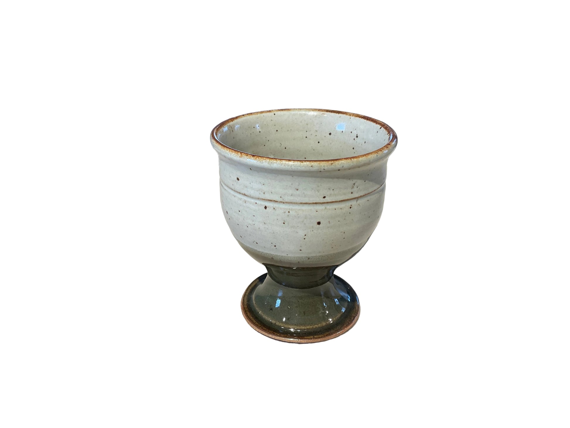 Wine glass pottery