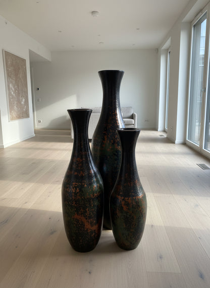 Mexican floor vases
