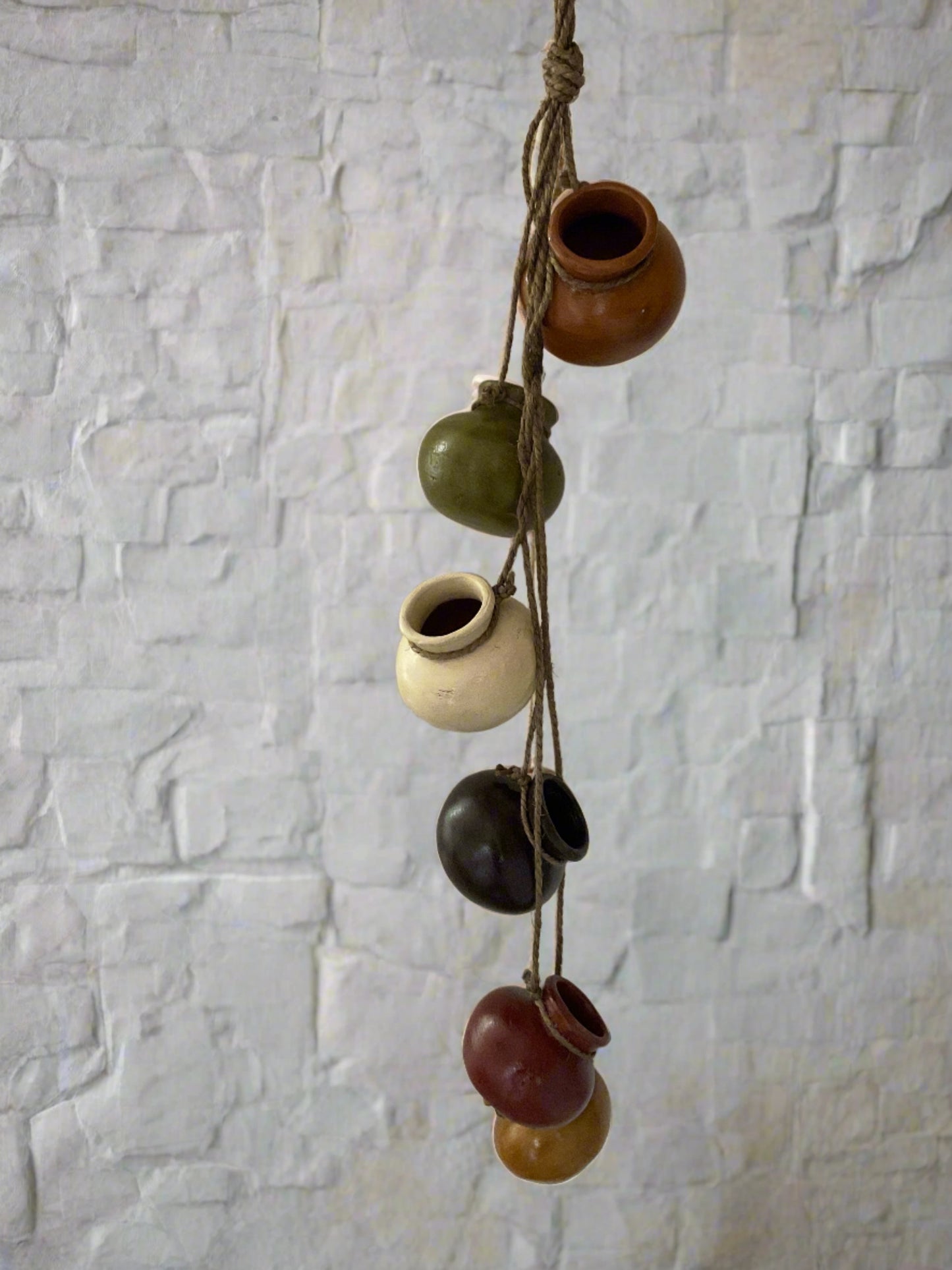Hanging Clay Pots - Made in Mexico