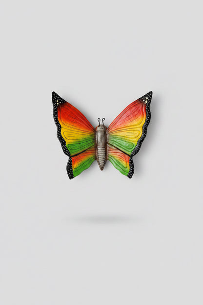 Ceramic butterfly made in Mexico