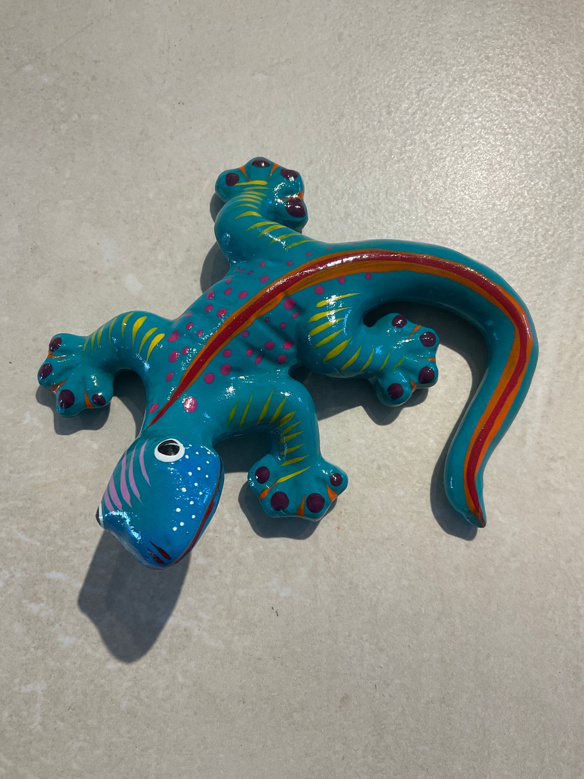 Ceramic salamander made in mexico