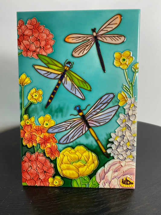 Ceramic art tile