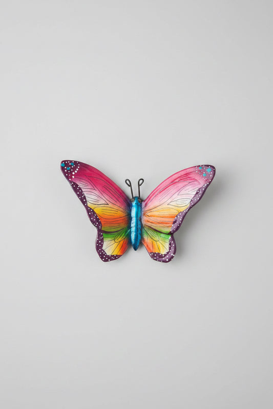 Ceramic butterfly made in Mexico