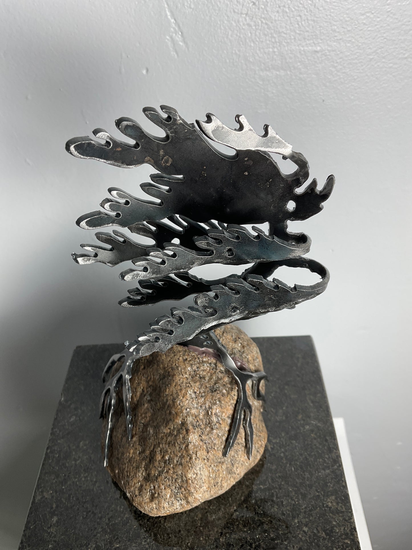 Cathy Mark windswept pine on granite