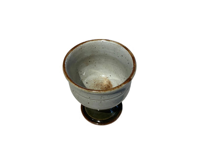 Wine glass pottery