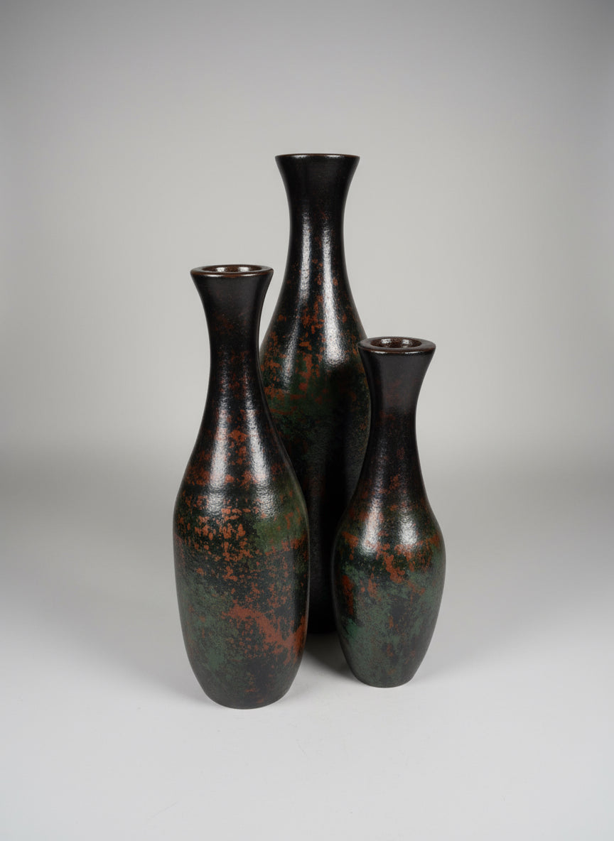 Mexican floor vases