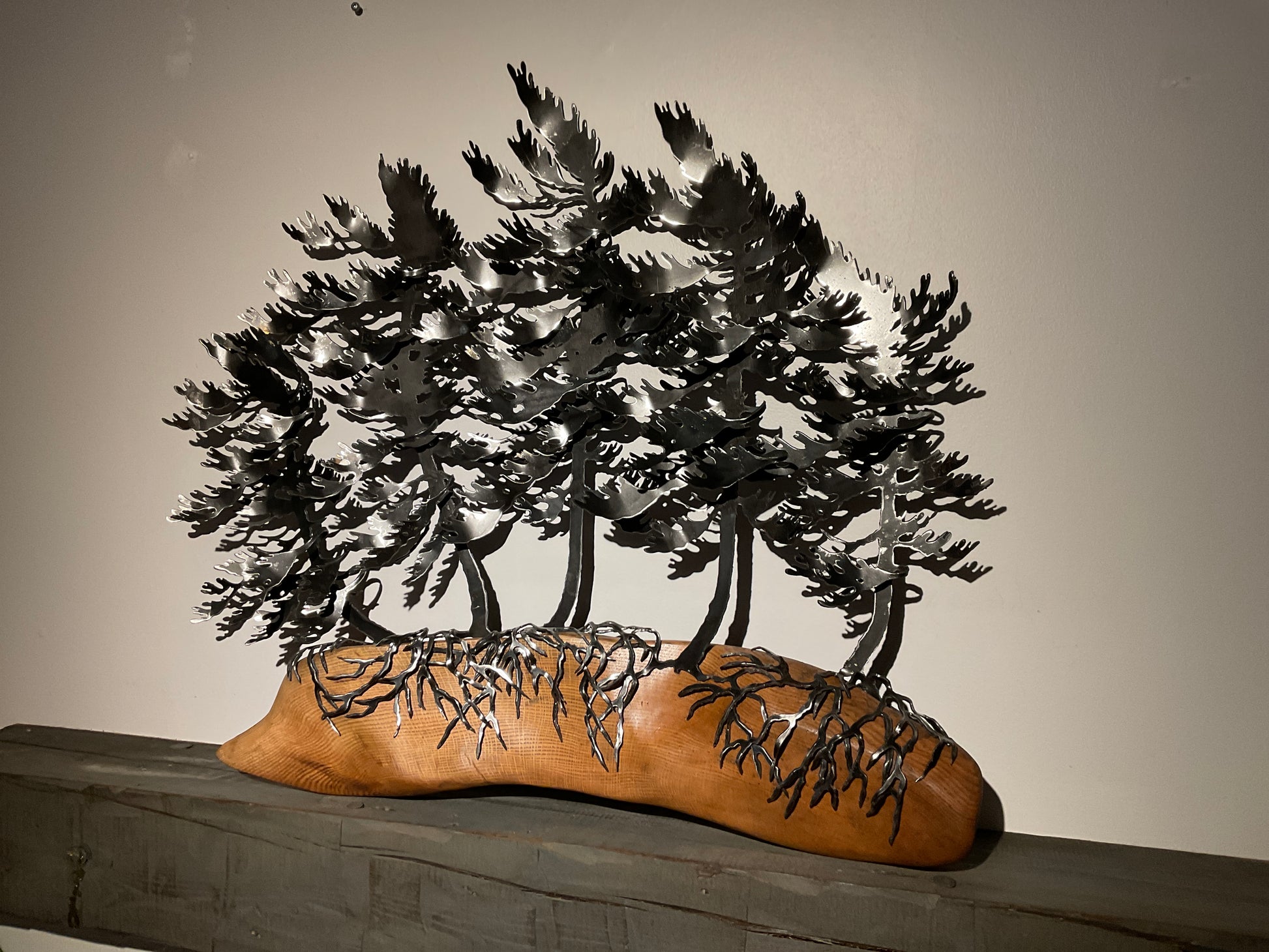 Cathy Mark windswept trees on oak