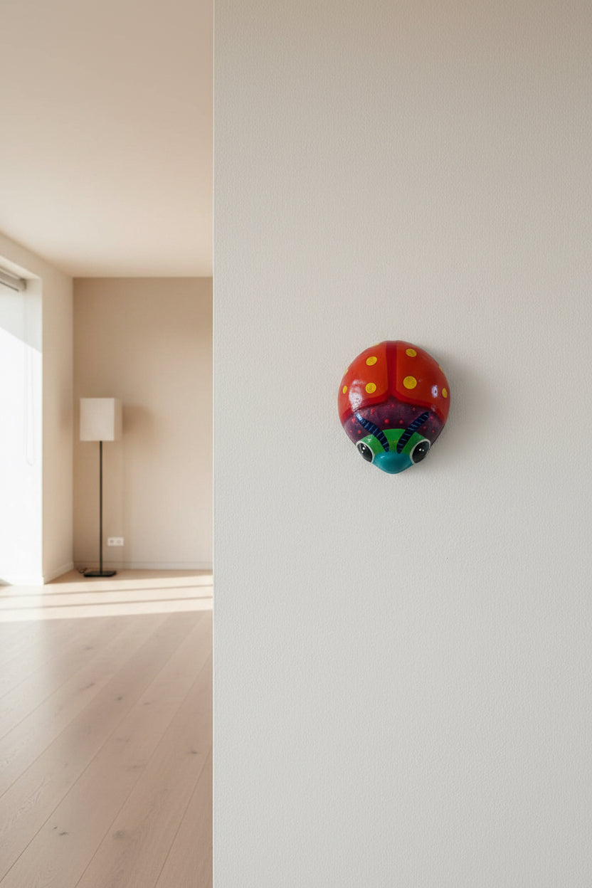 Ceramic ladybug made in Mexico