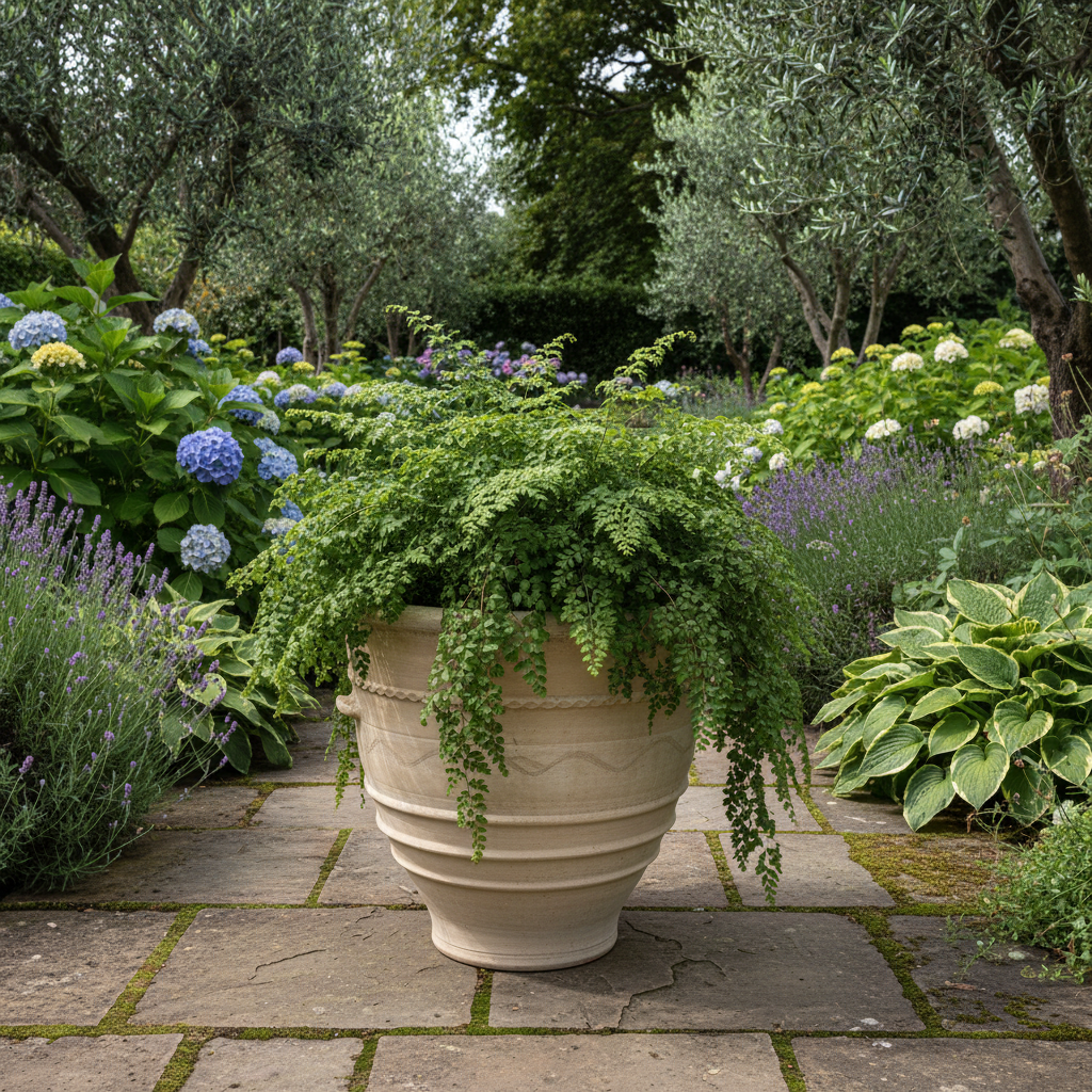 Palace Cretan Pot - Garden with Ferns