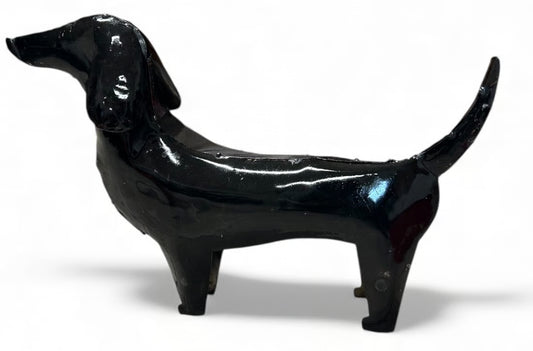 Metal  wiener dog made in Mexico