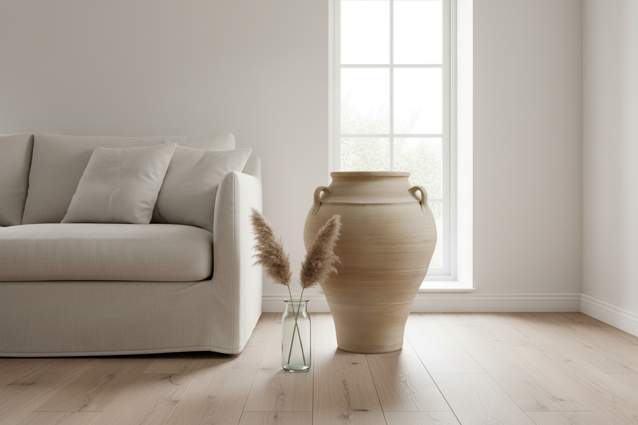 Pithos in Modern Living Room