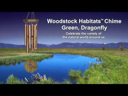 Habitats green dragonfly chime by Woodstock chimes