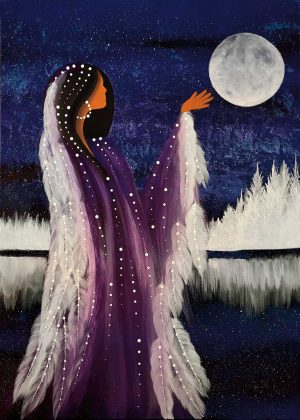 Winter Moon Rising by Betty Albert