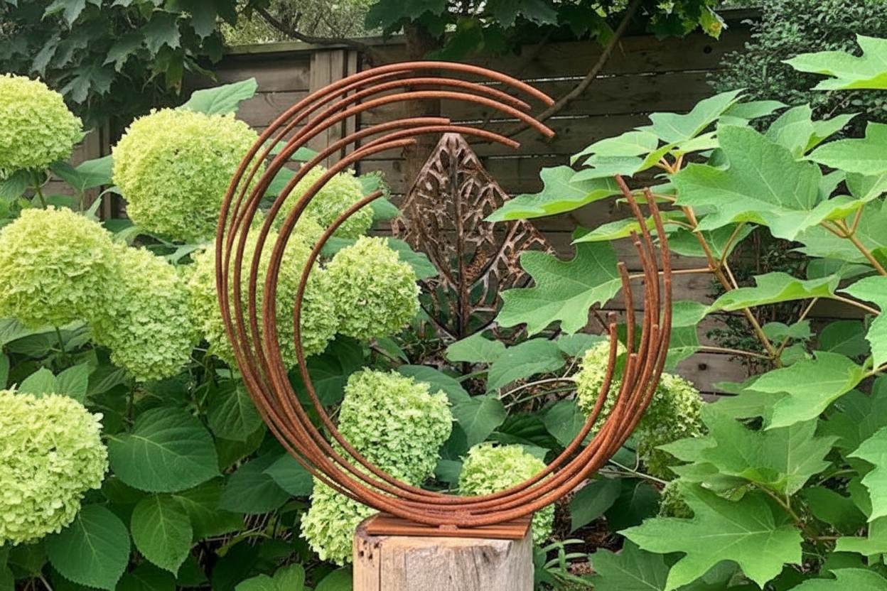 Rusty Metal Sculpture