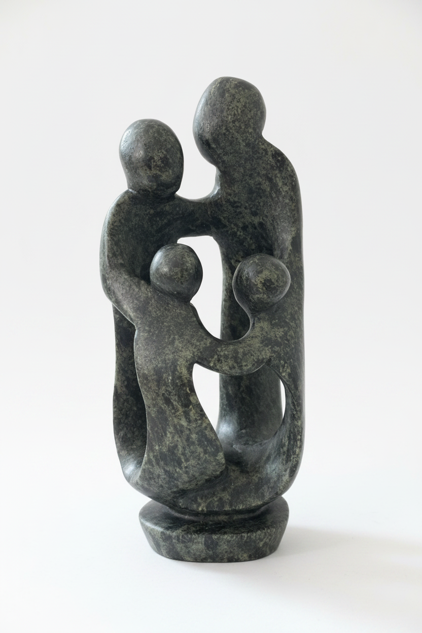 Ukama – Shona Family Sculpture 4c