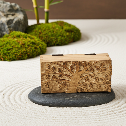 Tree of Life Box - Mango Wood