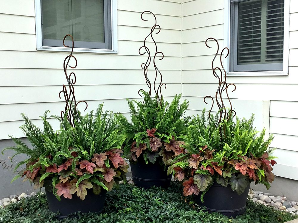 Garden Flow - Metal Garden Sculpture