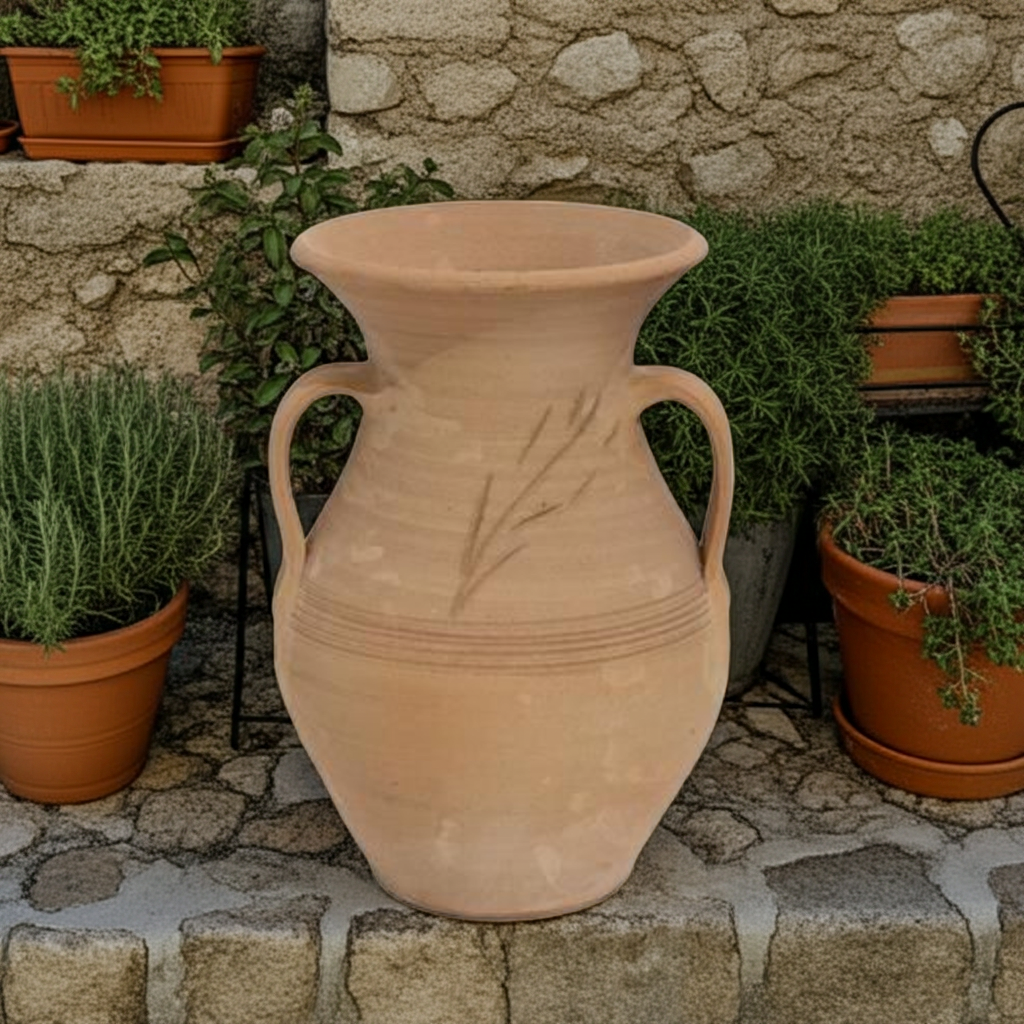 Europe – Hand-Thrown Cretan Terracotta Pot