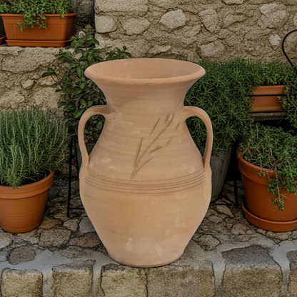 Europe – Hand-Thrown Cretan Terracotta Pot
