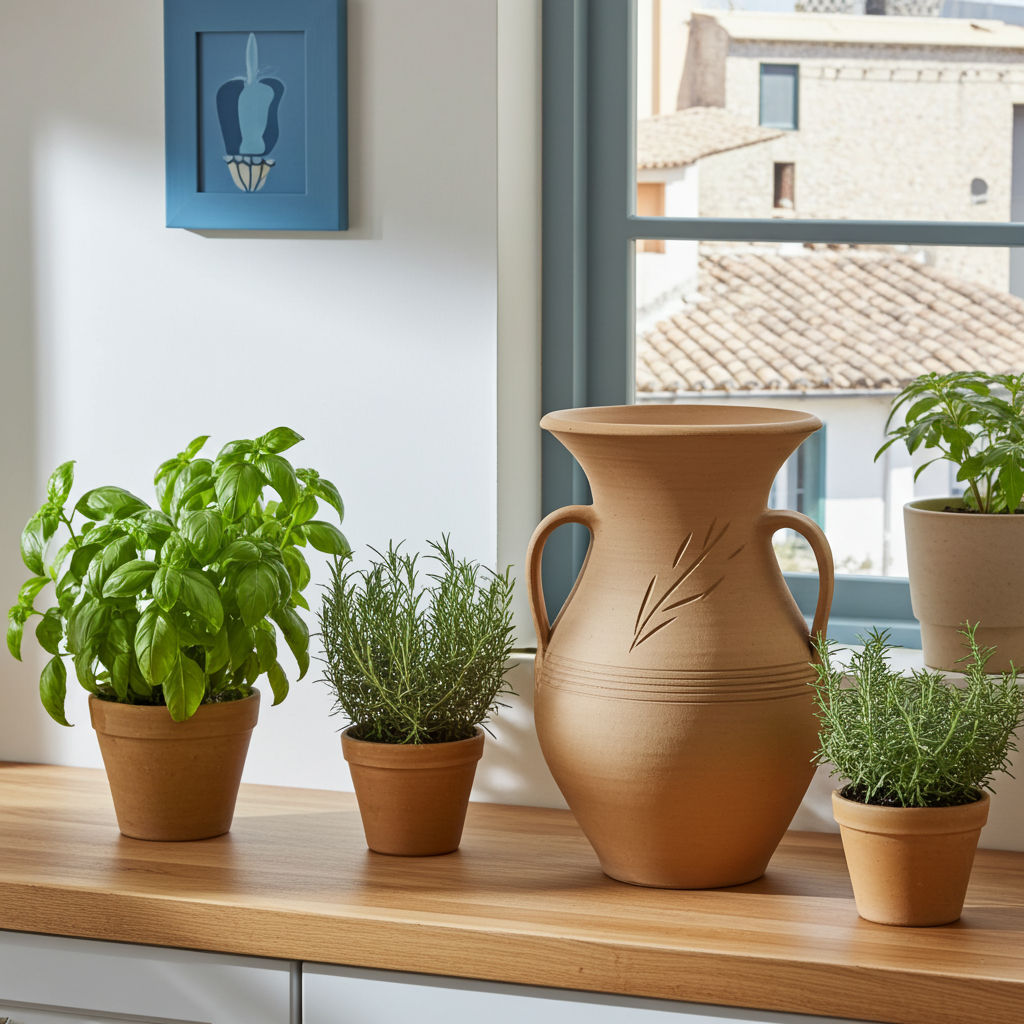 Europe – Hand-Thrown Cretan Terracotta Pot