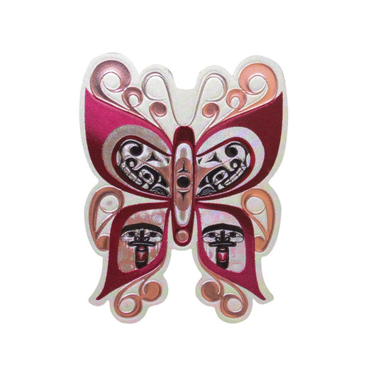 Celebration of Life Metallic Magnet - Butterfly