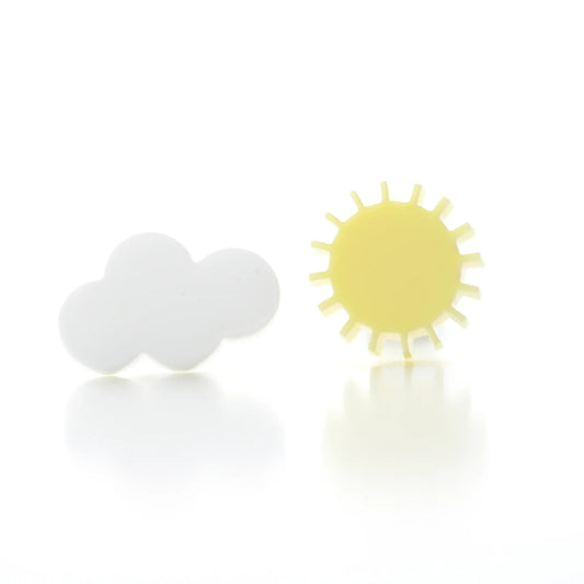 Sun and Clouds Earrings