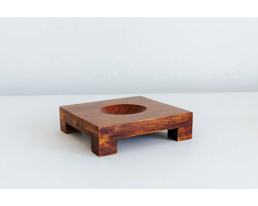 4.5” square base wood