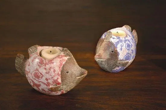 Ceramic Fish Candle Holder