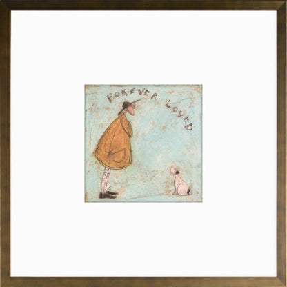 Forever Loved – Framed Print by Sam Toft (14" x 14")