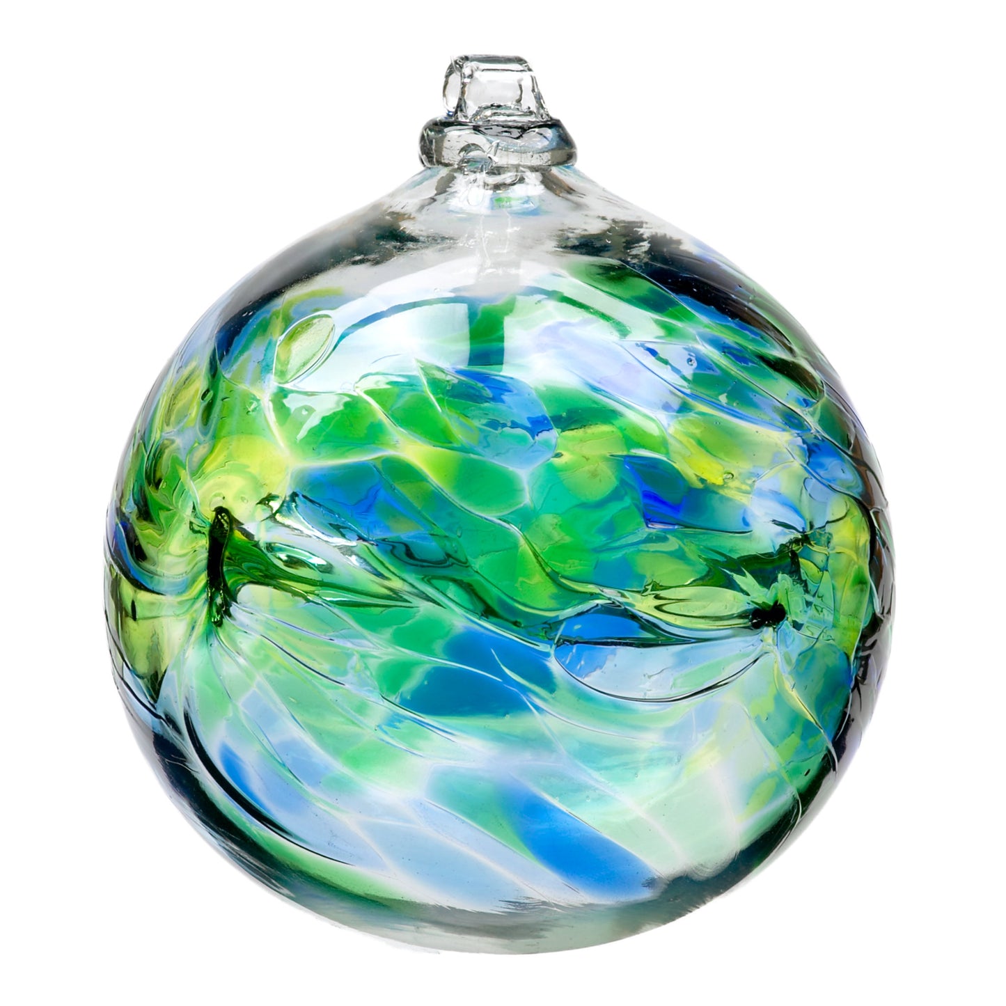 August Glass Orb - 6"