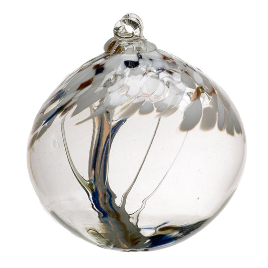 Tree of Peace Glass Orb - 2"
