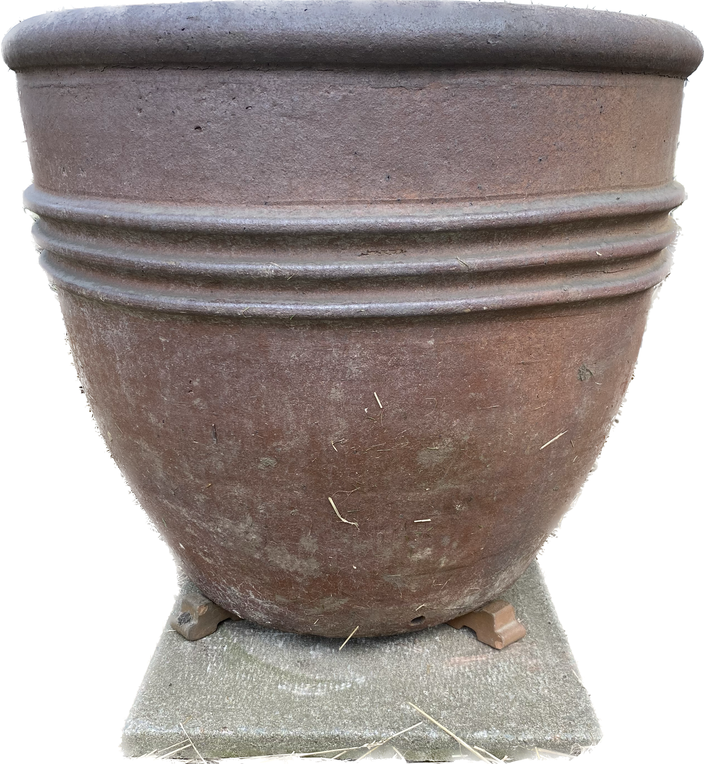 Three Ringed Planter - High -Fired