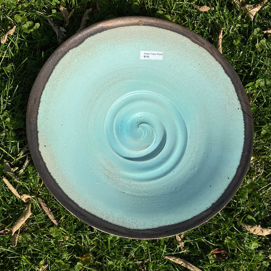 Raku plate