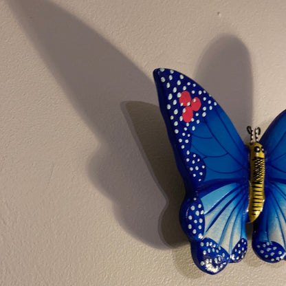 Clay Blue Talavera Butterfly