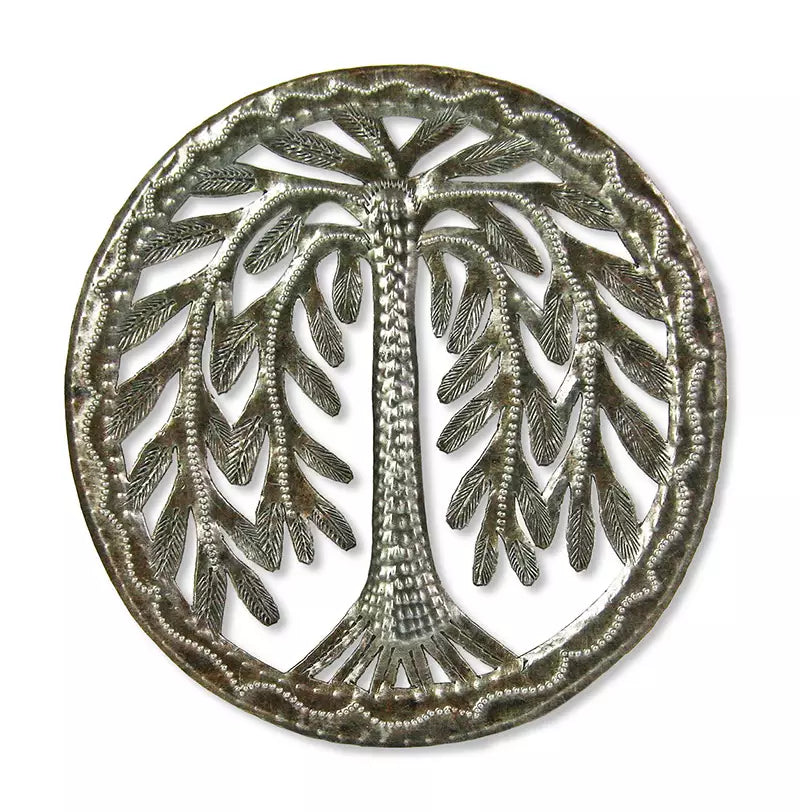 Haitian metal wall art